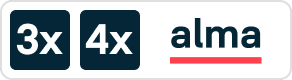 badge logo - X3X4 - White Color - 146X40